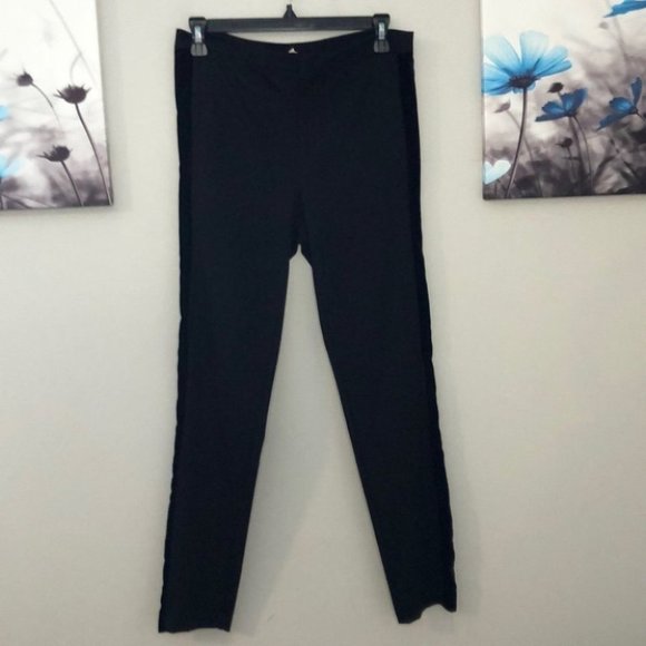 Michael Michael Kors Striped Velvet Skinny Pant - Picture 3 of 8